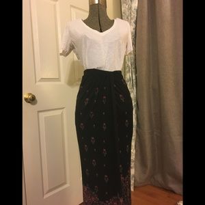 Cynthia Rowley boho skirt